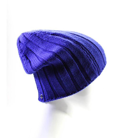 RARE Lululemon Merino Wool Hat Beanie Purple Blue NWOT - Picture 8 of 11